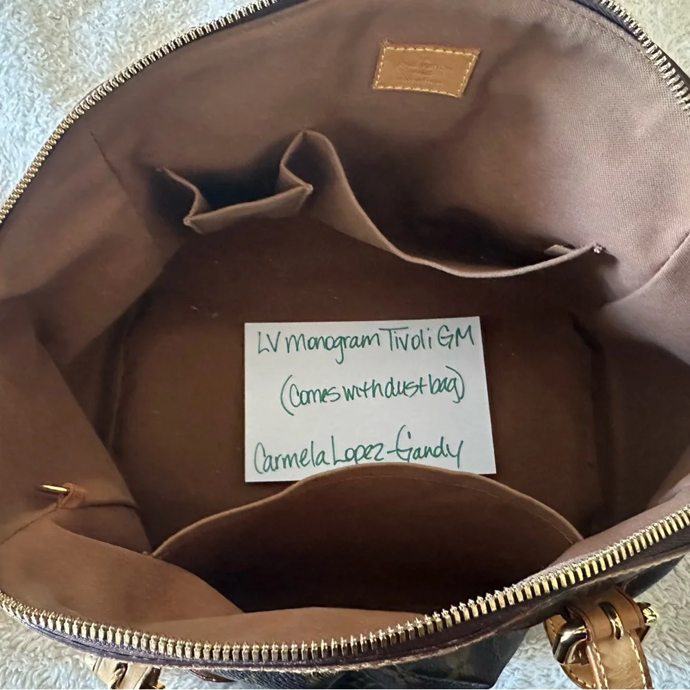 Louis Vuitton Brown Monogram Shoulder Bag